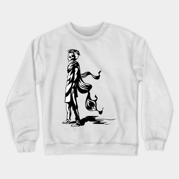 Waiting for Death Crewneck Sweatshirt by Whatastory